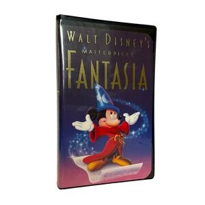Disney Masterpiece Fantasia (Christmas Lead 1991)‎ VHS Movie Tape